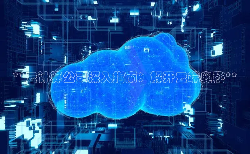 28圈.ccmpc正版宇信科技**云计算公司深入指南：解开云端奥秘**