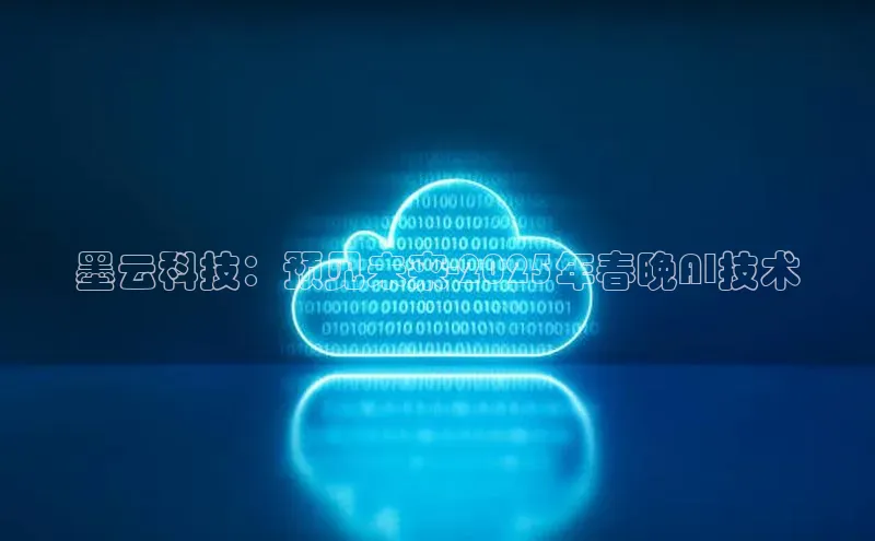 墨云科技：预见未来-2025年春晚AI技术